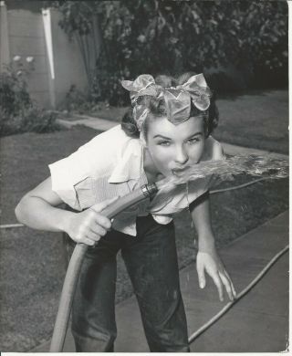 Jean Peters Very Sexy Hose And Water 10x8 Vintage Still Rare