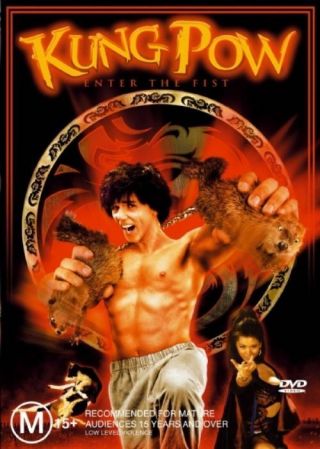 Kung Pow - Enter The Fist (dvd,  2003) Rare Dvd Post
