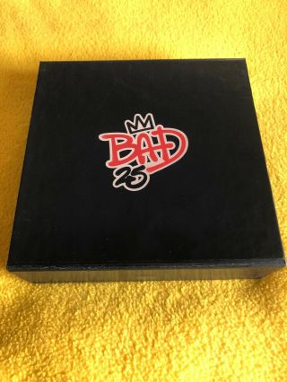 Michael Jackson Bad 25th Anniversary 3 Cd,  Dvd Box Set Like.  Rare