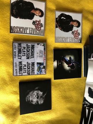 MICHAEL JACKSON BAD 25TH ANNIVERSARY 3 CD,  DVD BOX SET LIKE.  RARE 4