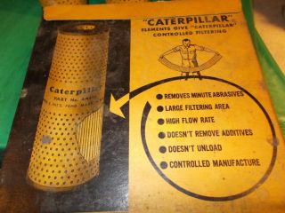 CATEPILLAR TRACTOR CO.  OLD STOCK BOX OF THREE 4A332 AIR FILTERS RARE FIND 3