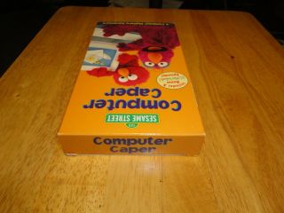 Sesame Street Computer Caper (VHS,  2002) Elmo Telly Kids Elmo ' s World Rare 5