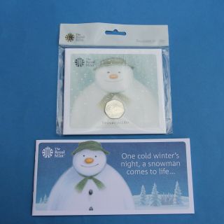 Raymond Briggs The Snowman 50p & Rare Promotional Booklet