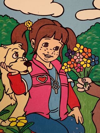 Vintage 1986 Golden PUNKY BREWSTER Colouring Book NBC Television RARE 2