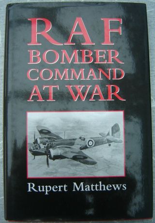 Rare & Ultra Collectable Ww2 Multi - Signed Raf Bommber Command At War - 3 Signed