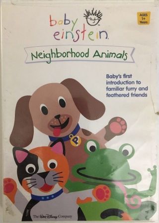 Baby Einstein: Neighborhood Animals (dvd 2002) - Rare Vintage - Ship N 24 Hours