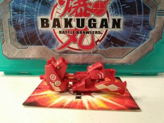 Bakugan Battle Brawlers Red Pyrus Haos Brachium Maxus Dragonoid Part Piece