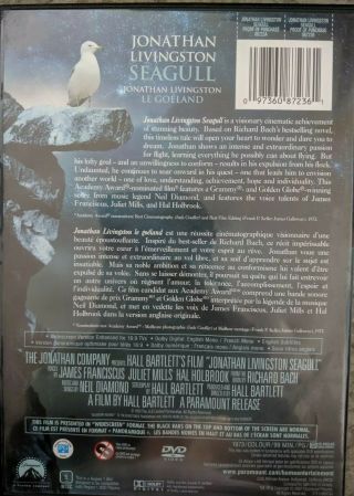 Jonathan Livingston Seagull DVD Rare Out Of Print Neil Diamond 2