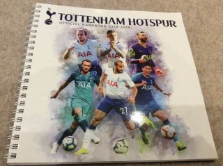 Rare Official Tottenham Hotspur Spurs Handbook 2018 - 2019 Season