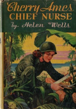 Cherry Ames 4 Chief Nurse By Helen Wells Rare First Format Dj