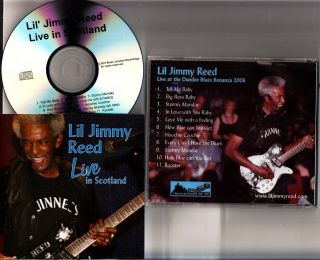 Lil Little Jimmy Reed - Live In Scotland 2006 - Rare Blues Cd 2007 Leon Atkins