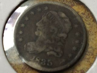 1835 Capped Bust Dime Coin Rare Date