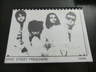 Manic Street Preachers Rare Generation Terrorists Tour Itinerary Booklet 1992