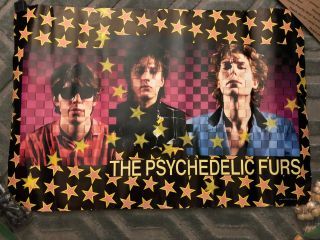 The Psychedelic Furs Mirror Moves 1984 Authentic And Rare Promo Poster