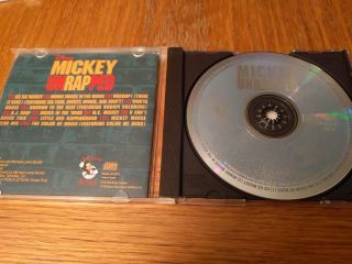 Mickey Unrapped CD Disney Tracked Package Vintage Rare Rap 3