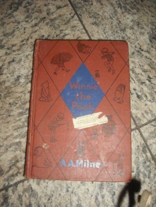 Rare 1926 1945 Winnie The Pooh Book A A Miline