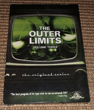The Outer Limits: The Series - Volume 3 Dvd (3 Discs) Rare