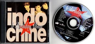 Indochine - Le Birthday Album Cd Rare Bmg Canada 1991