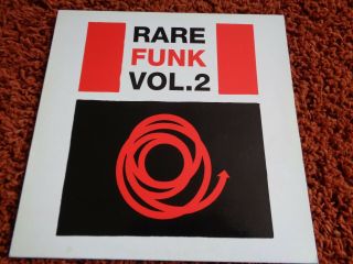 Rare Funk Vol 2 V/a Cobalt 1993 Lp P&p Jazz Funk Afrobeat Soul P&p