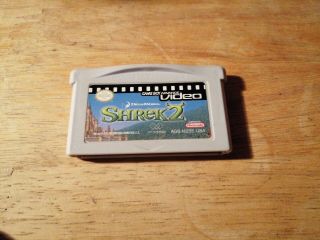 Game Boy Advance Video: Shrek 2 (gba,  2005) Rare