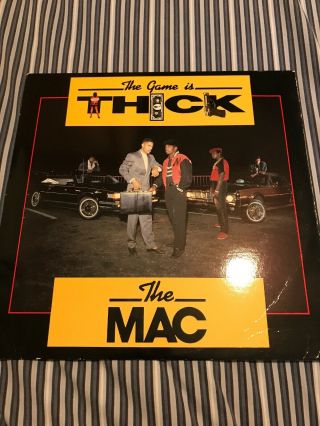 The Mac The Game Is Thick Rare West Coast Hip Hop Rap Vinyl