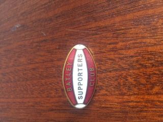 Rare Batley Supporters Club Rugby League Badge
