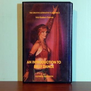 Rare Vhs Mid - Eastern Dance An Introduction To Belly Dance Kathryn Ferguson 2 Hrs