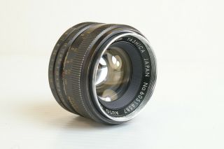 Yashica Yashinon 5.  5cm F1.  8 / 55mm F1.  8 Lens For Pentamatic Slr Camera Rare