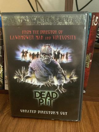 The Dead Pit (1989) (dvd,  2010) 2 - Disc Rare Oop Code Red Horror Limited