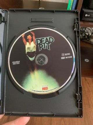 The Dead Pit (1989) (DVD,  2010) 2 - disc rare OOP code red horror limited 5