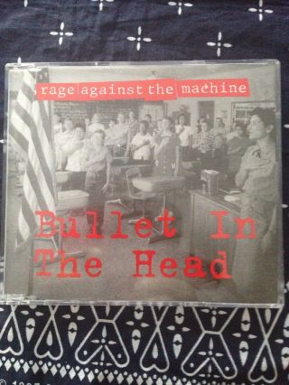 Rage Against The Machine: Bullet In The Head Rare Cd Ep Punk Alternative Rap