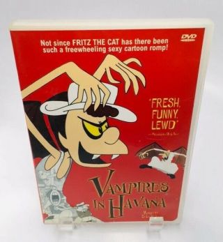 Vampires In Havana Dvd Out Of Print Rare Animation English Subtitles Oop -