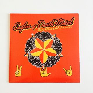 E.  O.  D.  M Eagles Of Death Metal - I Want You So Hard (boys Bad News) Rare 7 " Vinyl