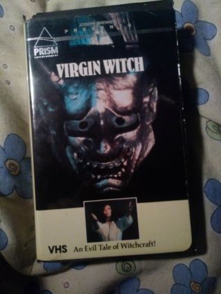 Virgin Witch Vhs Prism Big Box Rare Horror Sleaze