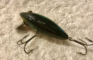Fishing Lure Fred Arbogast Rare First Generation 5/8oz Perch Tipsy Tackle Bait 3
