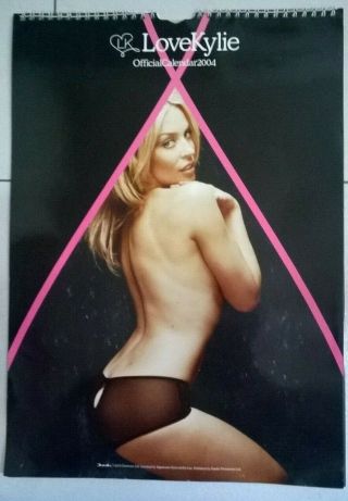 Kylie Minogue Rare Official 2004 Love (lingerie) Calendar Danilo