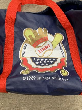 Vintage 1989 Chicago White Sox Duffle Bag Coca Cola Rare 2