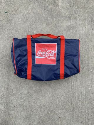 Vintage 1989 Chicago White Sox Duffle Bag Coca Cola Rare 3