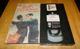 Death Of A Salesman (vhs,  1985) Dustin Hoffman John Malkovich - Rare Tv Drama