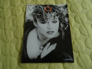 Madonna Mega Rare Japanese Song Piano & Vocal Book Lyrics 80s Madame X