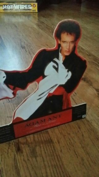 Rare Adam Ant Puss In Boots Retro Counter Display Standee Shaped Display Promo