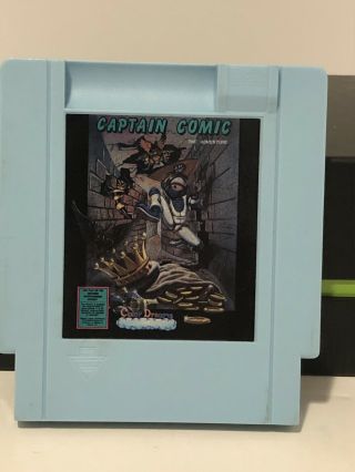 Captain Comic Blue Cart - Rare Nes Nintendo Game