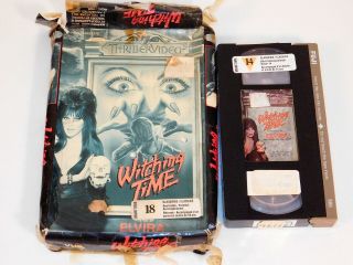 Witching Time Vhs Rare Oop Thriller Video,  Elvira,  Cult,  Sexy,  Sleaze,  Horror