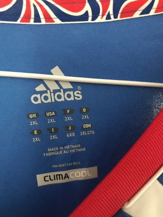 Team GB 2012 Olympics Adidas Mens XXL Football Shirt (Very Rare) 3