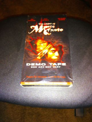 The Count of Monte Cristo VHS 2002 Rare Demo Promo (With Wrapping On Box) 2