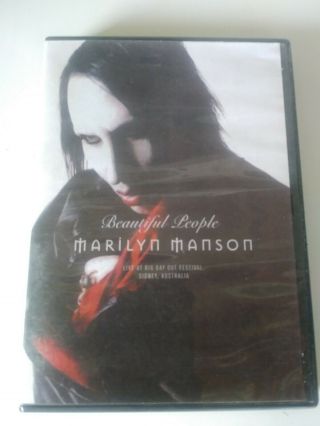 Marilyn Manson Dvd Live Sidney Australia - Rare