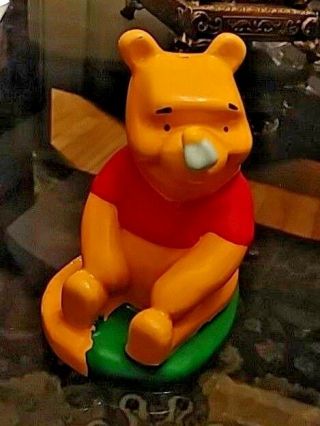 Vintage Disney (tm) Winnie The Pooh Salt And Pepper Shaker Ceramic Rare