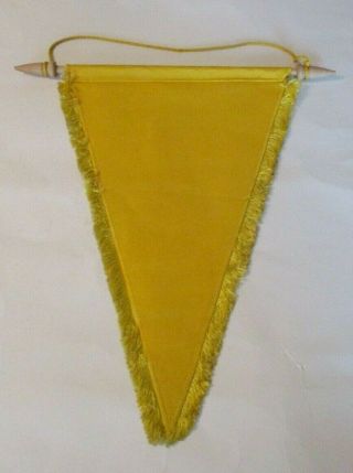 Vintage Very Rare Norwich City Football Club Pennant,  The Canaries Carrow Road 4