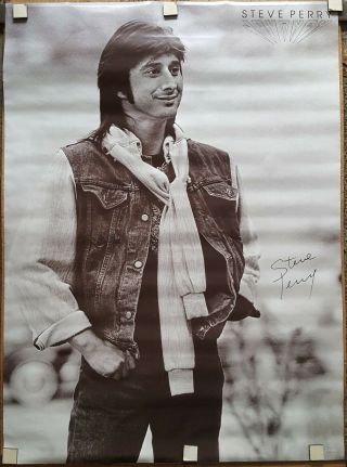 Steve Perry Rare 1983 / Poster Apprx 23 X 33 Journey