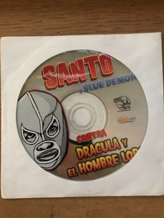 Santo & Blue Demon Vs Dracula Dvd Rare Find